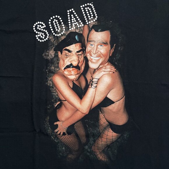 Vintage System Of A Down - Saddam & Bush Girls Y2K - Picture 9 of 9